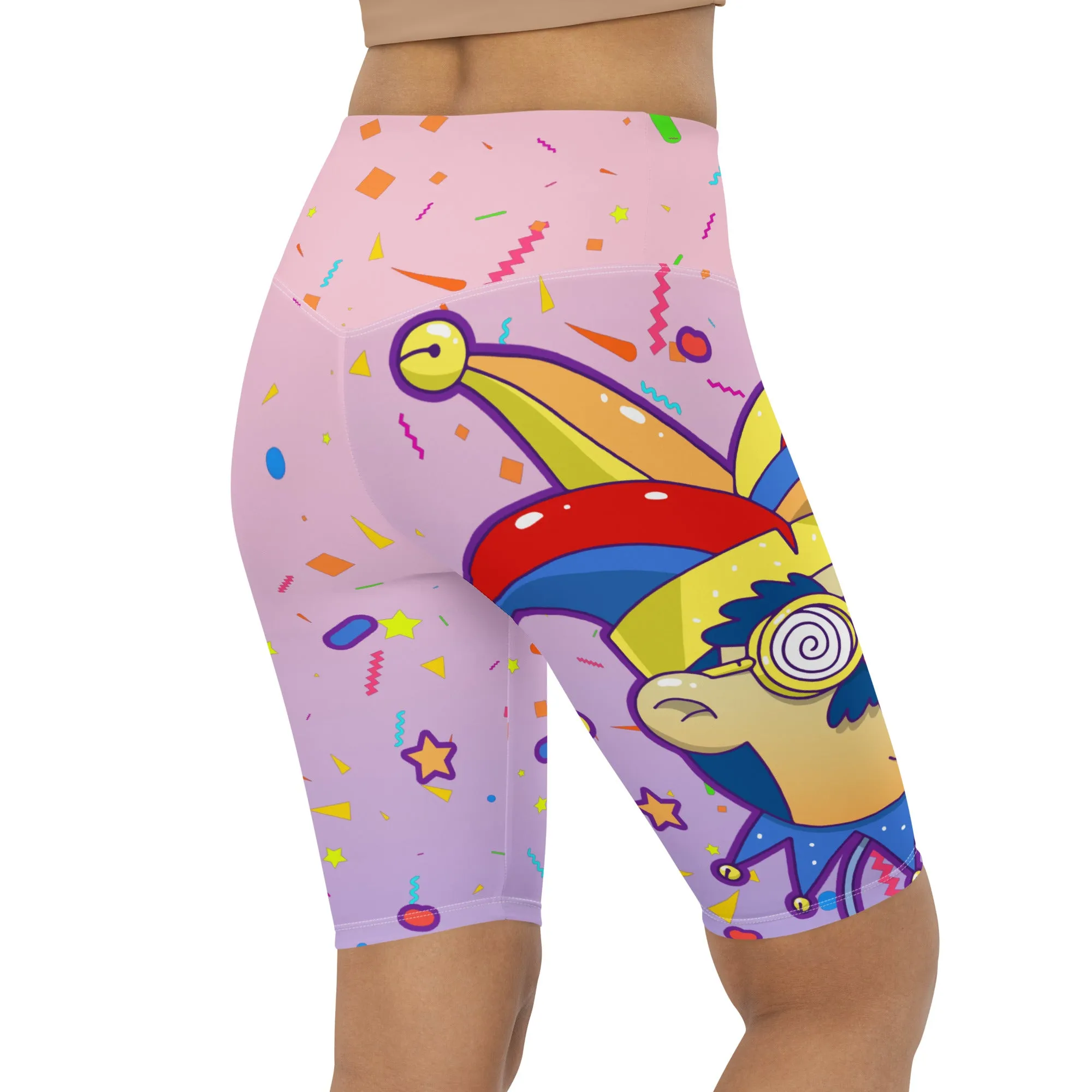 High-Performance Biker Shorts for April Fools Day - Comfort Fit