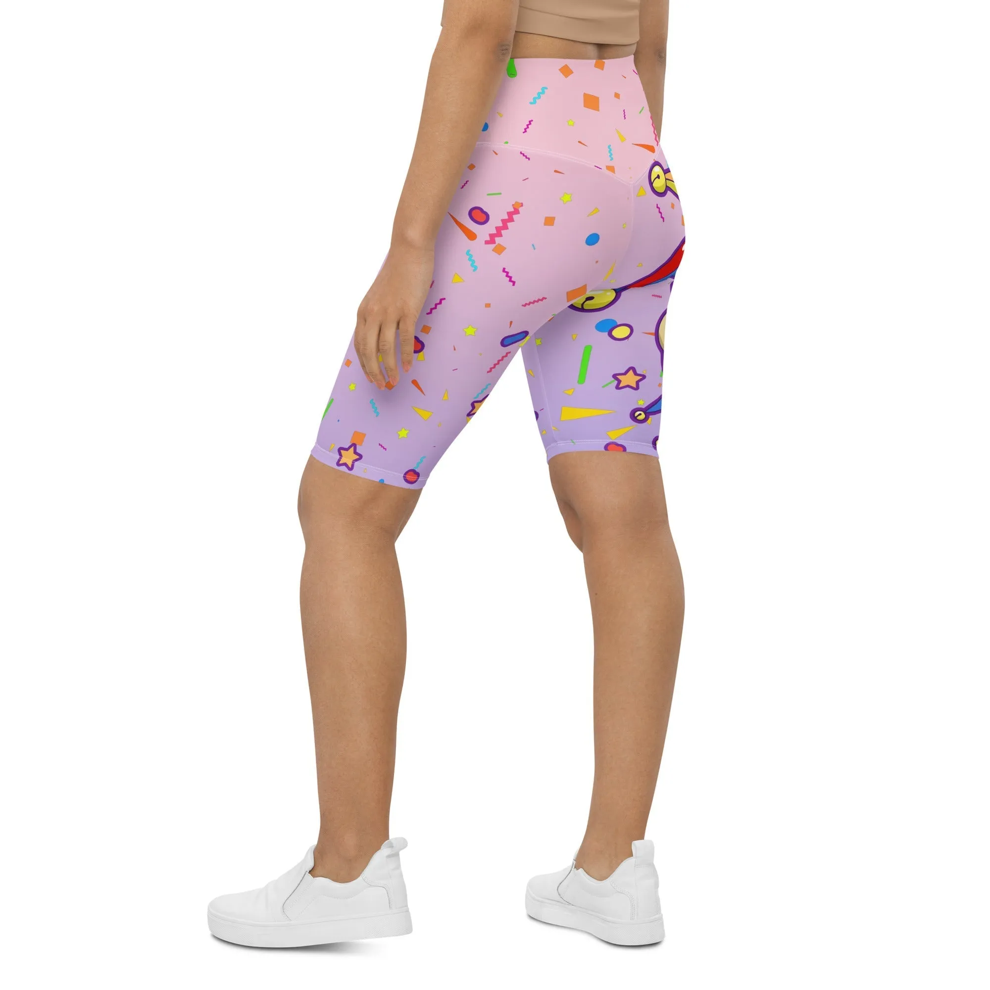 High-Performance Biker Shorts for April Fools Day - Comfort Fit