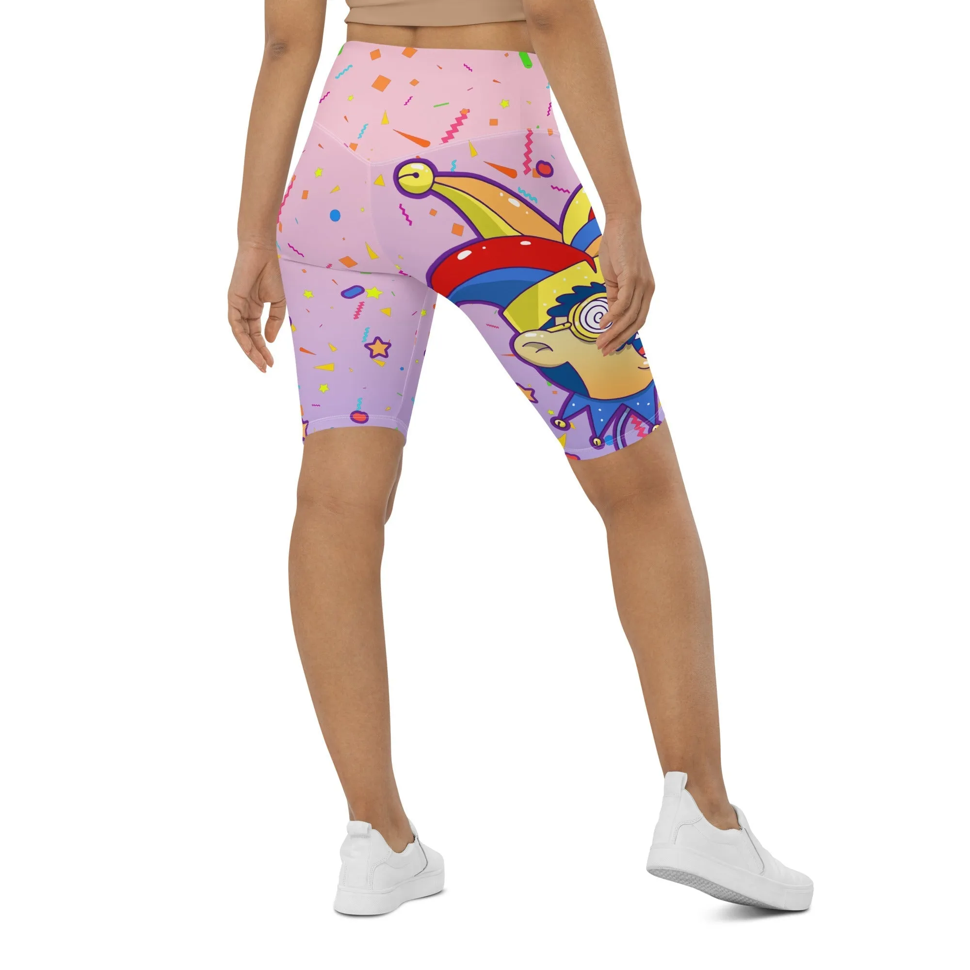 High-Performance Biker Shorts for April Fools Day - Comfort Fit