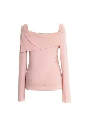ASYMMETRIC OFF-SHOULDER SWEATER