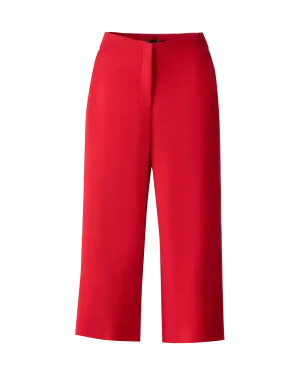 Cropped Wide Leg Trouser
