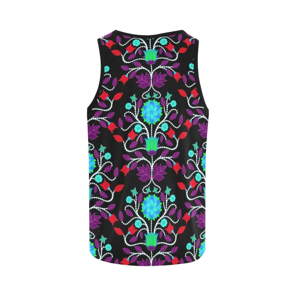 Floral Beadwork Four Clans Winter Tank Top for Women