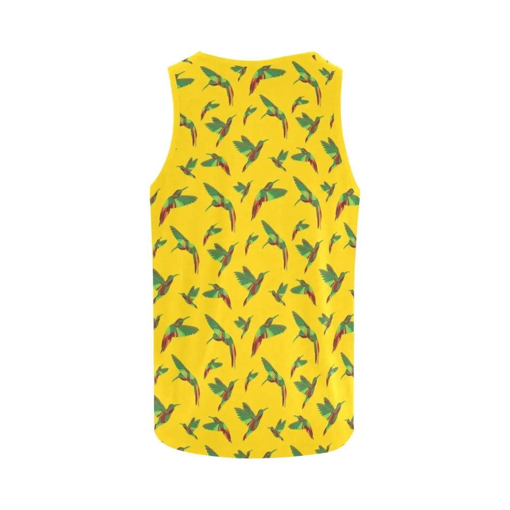 Red Swift Yellow Tank Top for Women