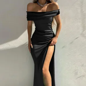Sophisticated Chic Stylish Versatile Sensual Fashionable Trendy Irresistible Midi Elegant Dress