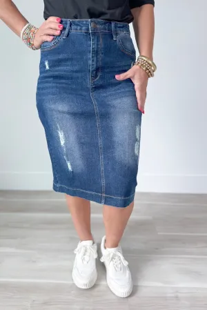 The Indie Denim Skirt