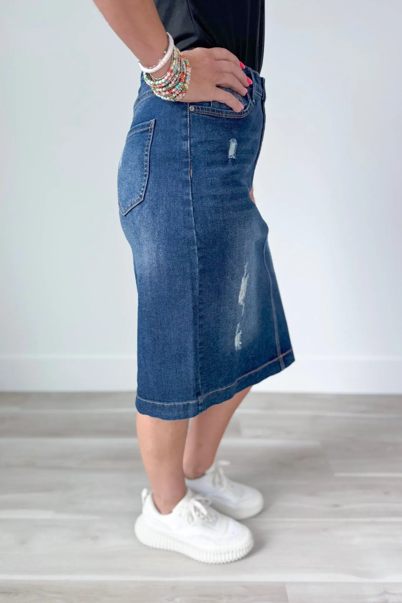 The Indie Denim Skirt