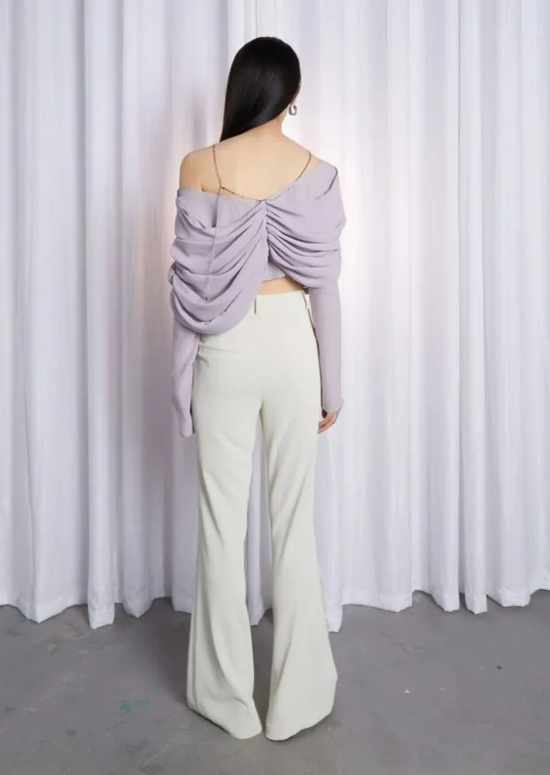 TWISTED SWING OFF SHOULDER TOPS