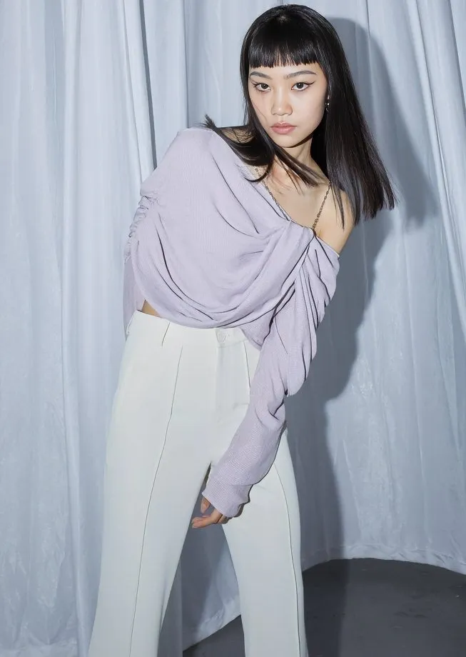 TWISTED SWING OFF SHOULDER TOPS