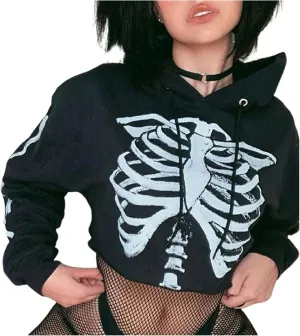 Women Wide Sleeve Crop Sweatshirt Dragon Top Loose Fit Casual Sports Gym Pullover Crop Top