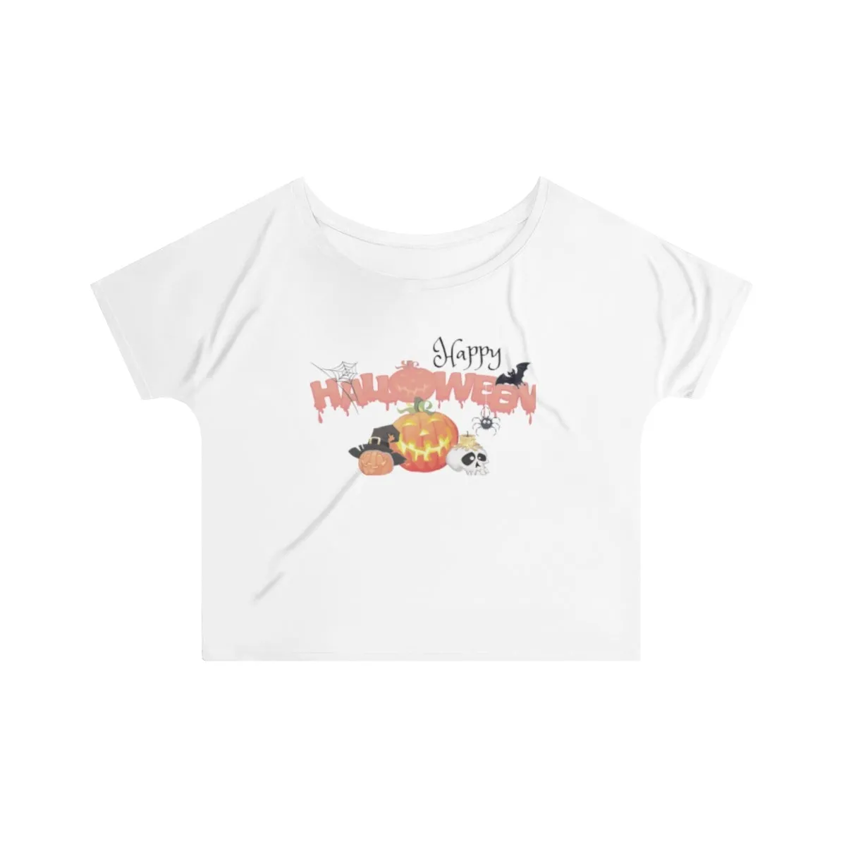 Women's Halloween Top Off The Shoulder Tee
